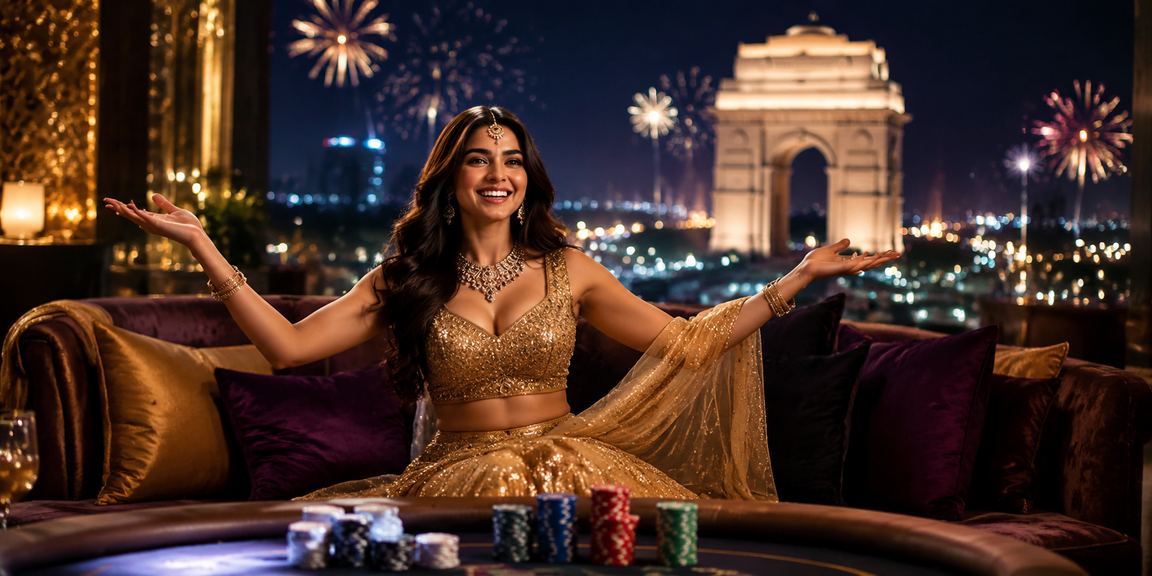 Live casino game streamed from India Gate with authentic dealers